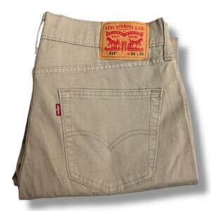 Levi's 514™ Straight Fit Men's Pants - Khaki 34 x 30